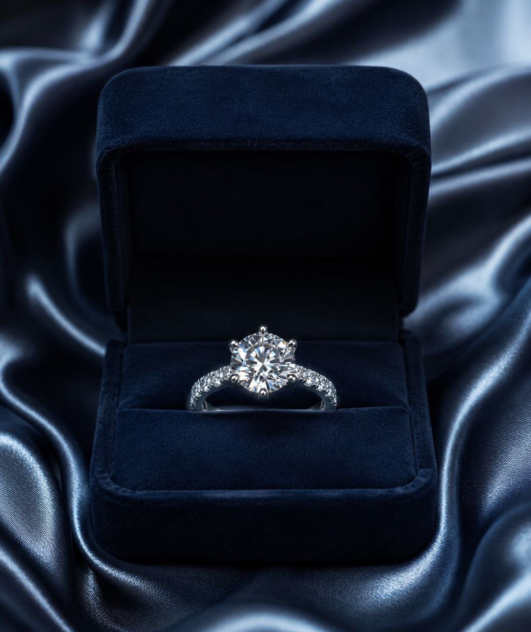 Royal Solitaire Diamond Ring