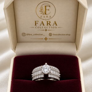 (AD) Ring Adjustable Silver-Toned