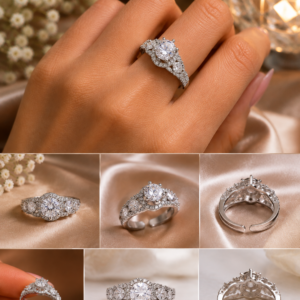 (AD) Ring Silver Toned